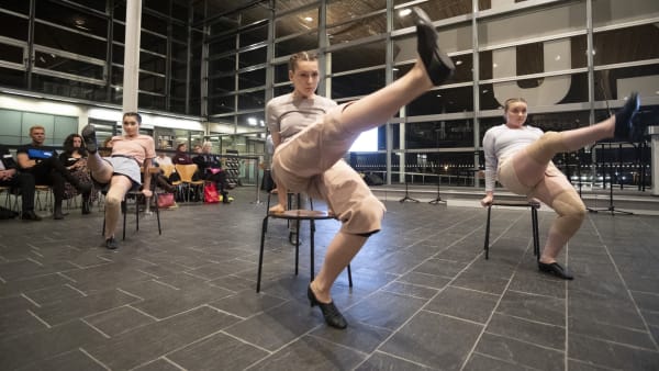 Rubicon Perform at Art @ the Senedd